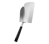 Spatule de grillade - pelle BBQ Turner en acier inoxydable, avec poignée antidérapante | Ustensiles de cuisine anti-calcul pour les grillades extérieurs, outil de nageoires en métal pour la cour, le c