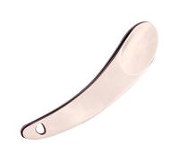 Spatule de maquillage - Cosmetics Spatule | Spatules de beauté réutilisables, spatule compacte de soins de la peau de crème avec cuillère à dents en forme de cuillère, écos spatule de maquillage en al