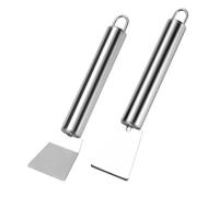 Spatule De Nettoyage Multifonctionnelle | Grattoir Domestique En Acier Inoxydable | Ustensile Antirouille Robuste Pour Cuisine, Grill, Poêle, Barbecue, Réfrigérateur, Camping Et Utilisation En Extérie