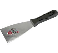 Spatule de peintre largeur 60 mm polie manche plastique acier inoxydable