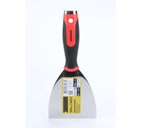 Spatule en acier inoxydable, 100 mm, idéale pour les travaux de précision, robuste et durable, excellente pour un usage professionnel et domestique
