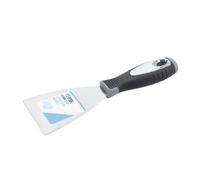 Spatule en acier inoxydable 100 mm, résistante à la corrosion, idéale pour cuisiner, retourner et servir des aliments.
