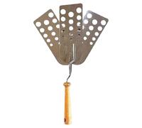 Spatule en acier inoxydable lavable au lave-vaisselle - Surface anti-rayures - Spatule à galettes de viande chaude pour types d'ustensiles de cuisine - Outil de cuisson multifonction
