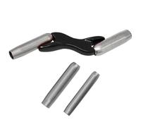 Spatule en acier inoxydable léger de 4 tailles avec rainures ergonomiques pour les doigts pour améliorer l'efficacité du travail de maçonnerie et gagner du temps