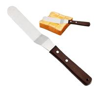 Spatule en acier inoxydable petite spatule en métal spatule en acier inoxydable pour cuisiner et cuire au four - spatule pour cuisiner, cuire au four, couper et servir,