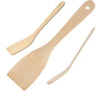 Hendi Spatules en bois courbées – Set de 2, 320 mm, hêtre robuste
