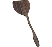 Spatule en bois de noyer 32 cm | Spatule en bois pour la cuisson | Cuillère de cuisine naturelle | Ustensiles de cuisine écologiques | Noyer