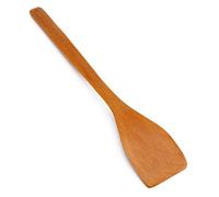 Spatule en bois Pelle frite sans collage Cuisine Ustensiles de cuisine Pelle pour la cuisson Cuisson Friture Faire des gâteaux et du riz(clair)