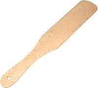 Spatule en bois pour crêpes étroite 24,5 cm | Spatule de cuisine en bois | Spatule pour retourner | Accessoires de poêle | Ustensiles écolos