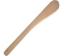 Spatule en bois pour crêpes inclinée 30 cm | Spatule de cuisine en bois | Spatule pour retourner les crêpes | Accessoires de cuisine en bois