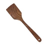 Spatule en bois - Spatule fendue en bois pour la cuisine, ensemble de spatules en bois pour la cuisson, le tournage des œufs, la pâtisserie, le mélange, le grattage