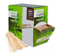 Spatule en bois - Touillette 110 mm - Boite distributrice de 5000 spatules