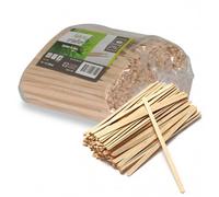 Spatule en bois - Touillette 140 mm - Sachet de 1000 spatules
