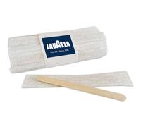 Spatule en bois Touillette Lavazza 105 mm - 100 spatules emballées individuellement