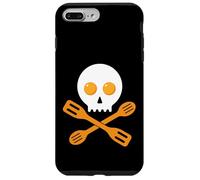 Spatule en Forme de tête de Mort pour œufs cuisiniers gourmands boulangers Halloween Coque pour iPhone 7 Plus/8 Plus