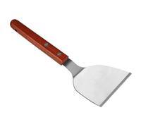 Spatule en métal, grattoir en acier inoxydable, ensemble de spatules de sécurité, poignée amovible et palme à crêpes efficace, idéale pour la maison, la cuisine, la de cuisson, 25 x 13 x 3,5 cm