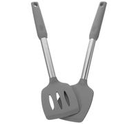 Spatule en Silicone à Long Manche, Résistante à Chaleur, Antiadhésive