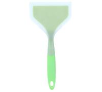 Spatule en silicone antiadhésive antidérapante, spatule de cuisson flexible résistante à la chaleur élevée pour ustensile de cuisine Tamagoyaki Pizza Steak 25,5x12 cm (Verte)