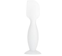 Spatule en silicone - Applicateur de crème, épandeur de crème à couches lisse, base ventouse pour plus de stabilité, outil en silicone hygiénique réutilisable, soin de la peau facile à manipuler |