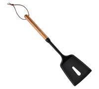 Spatule en silicone - Cuillère résistante à la chaleur avec lanière - Ustensiles de cuisine anti-adhésif | Pour pétrir Mélanger Racler Tourner Cuisine Maison Restaurant Poissons Légumes Viande Oeufs