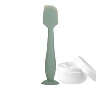 Spatule en silicone pour crème : applicateur de crème hydratante pour le visage 2 en 1 et brosse pour pâte à fessier de bébé, outil hygiénique réutilisable pour les soins de la peau et crèmes pour