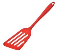 Spatule en silicone résistant à la chaleur - Outil de cuisine flexible pour remuer - Sans danger pour les ustensiles de cuisine antiadhésifs - Poignée ergonomique de 34,5 cm