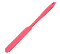 Spatule en Silicone Résistante à Chaleur à Long Manche, Rouge