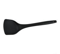 Spatule en Silicone Résistante à la Chaleur pour Cuisine Antiadhésive - Ustensile Flexible 34cm(Black)