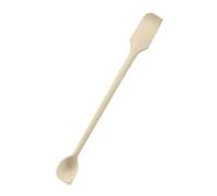 Spatule en verre à long manche - Outil fin en silicone pour bouteilles, bocaux de sauce à crème | Flexible étroit pour mélanger, distribuer, cuisiner, cuire - 25,9 x 2,8 cm - Design spécial