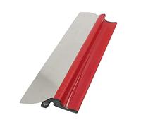 Spatule Enduit, Couteau à Enduire 25/60/80/100cm Lame D'écrémage Pour Cloison Sèche Spatule De Lissage avec Poignée Confortable en Forme de Z, Taloche Enduit Couteau Finition D'enduits Béton (80cm)