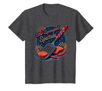 Spatule étoilée T-Shirt, Enfant, Chiné Foncé, 10 Ans
