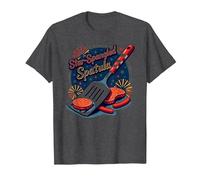 Spatule étoilée T-Shirt, Homme, Chiné Foncé, XL