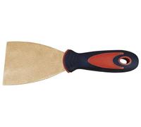 Spatule flexible de 100 mm, design bimathermique, idéale pour cuisiner, mélanger et servir des aliments avec confort et précision.