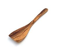 Spatule inclinée longueur au choix, courbée, faite à la main en bois d'olivier (30 cm)