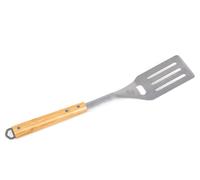 SOMAGIC-Spatule pour barbecue en inox avec manche bambou - 44 cm