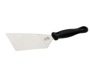 Spatule large coudée "Plancha" FK Officium large de 9 cm et longue de 16 cm