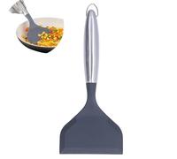 Spatule large en silicone, anti - adhésif large Turner wok spatule poisson cuiseur silicone crêpe pour retourner gâteau steak Pizza oeuf Hamburger