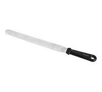 Spatule longue droite inox 38,5 cm manche noir * Noir G