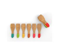 Spatule PEBBLY de 6 spatules a raclette