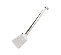 Spatule percee inox 10cm