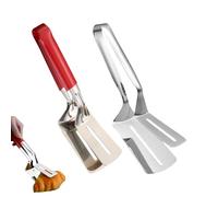 Spatule Pince pour Gril | Pelle Robuste Anti-adhésive - Louche Et Pince Anti-Brûlure | pour Barbecue, Steak, Poisson, Hamburger, Pizza, Crêpes et