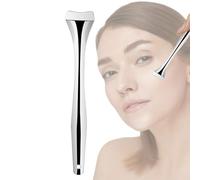 Spatule pour la peau, spatule pour la peau nettoyante pour pores | Extracteur portatif de pores de visage en acier | Dissolvant de saleté, épurateur de sûr, grattoir à boutons doux, outil de nett