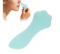 Spatule pour le visage en silicone en forme de patte de chat - Grattoir de nettoyage manuel pour exfolier et soigner la peau | Idéal pour nettoyer le nez, le front et les points noirs | Pour la