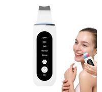 Spatule pour le visage - Ultrasons 26 000 Hz pour le corps, appareil de nettoyage étanche avec 5 modes pour un usage , outil de nettoyage en profondeur des pores pour femmes et hommes, soins