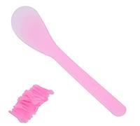 Spatule pour Masque Facial, Cosmétique, Cuillère en Plastique, Bâton Applicateur, Ensemble D'outils de beauté, DIY, 100 Pièces ()