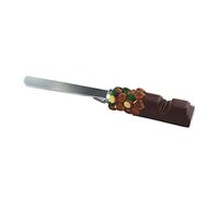 Spatule pour pâte à tartiner chocolat Fackelmann * | Tartines faciles, Pâte à tartiner et beurre, Format 19 cm, Inox et plastique, Pour petit déjeuner