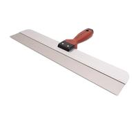 Spatule pour surfaces étroites Marshalltown avec manche DuraSoft en acier inoxydable, outil pour les plaquistes et les peintres, dimensions de la spatule : 508x57 mm