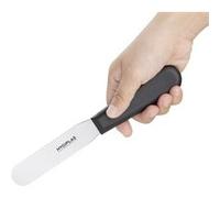 Spatule Professionnelle Flexible Noire Lame Droite 100 mm Hygiplas