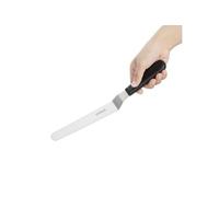 Spatule Professionnelle Noire Lame Coudée 190 mm Hygiplas