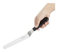 Spatule Professionnelle Noire Lame Coudée 190 mm Hygiplas